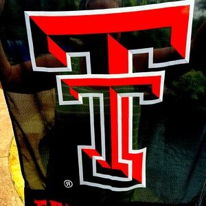 Double sided Texas tech large rectangular flag banner 29”x39” brand new